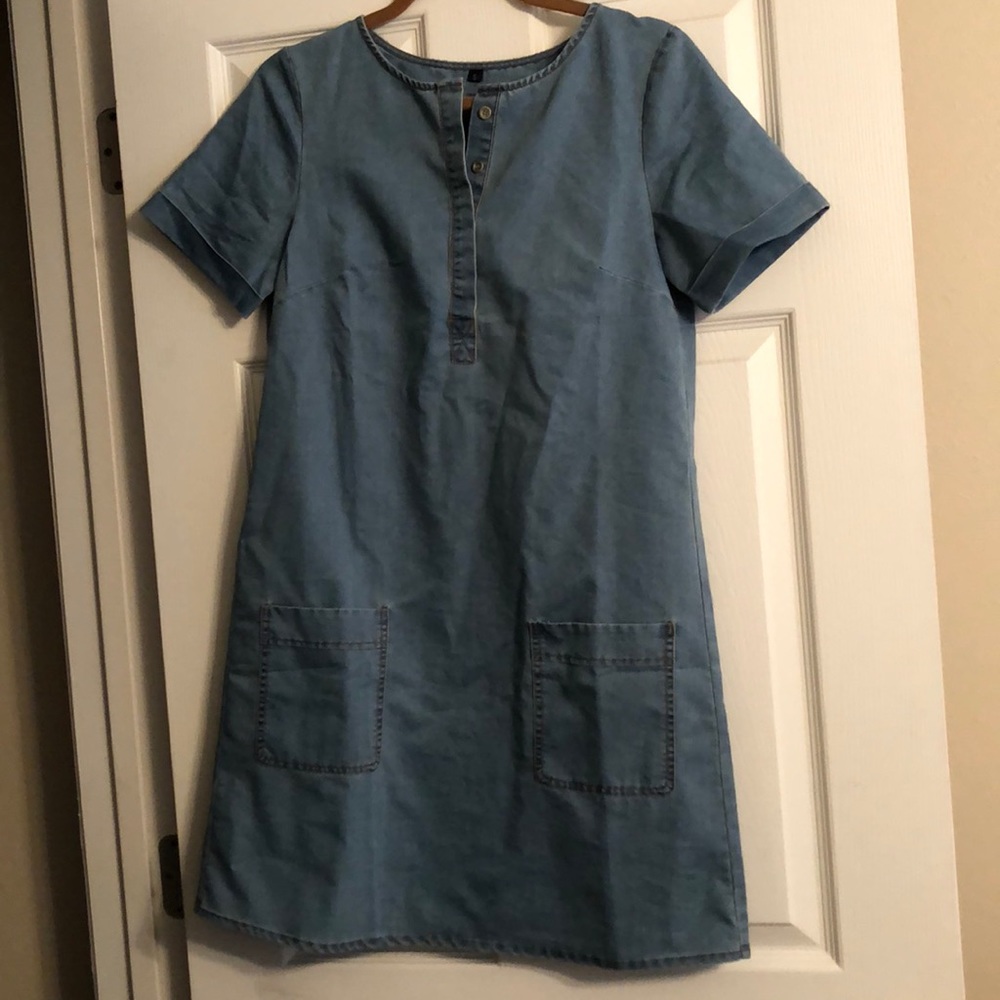 Denim dress